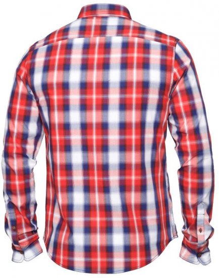 Mish Mash Transit Red - Skjorter - Store skjorter - 2XL-8XL