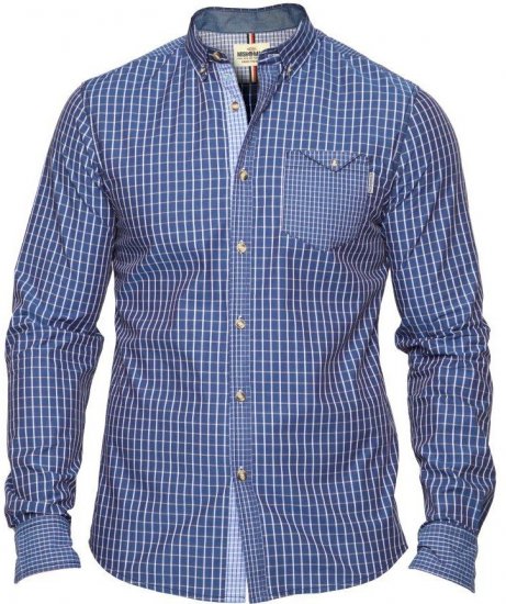 Mish Mash Radical Navy - Skjorter - Store skjorter - 2XL-8XL