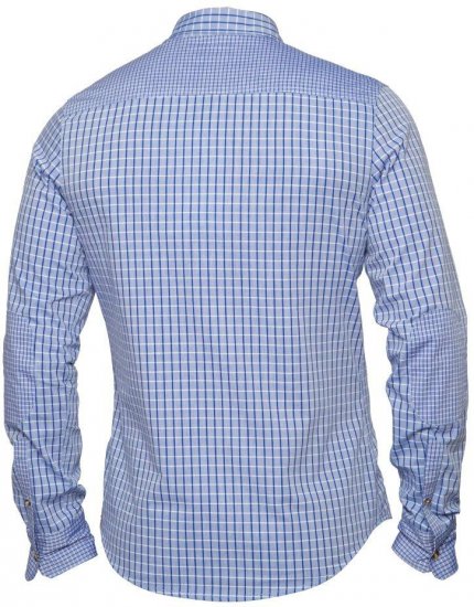 Mish Mash Radical Blue - Skjorter - Store skjorter - 2XL-8XL