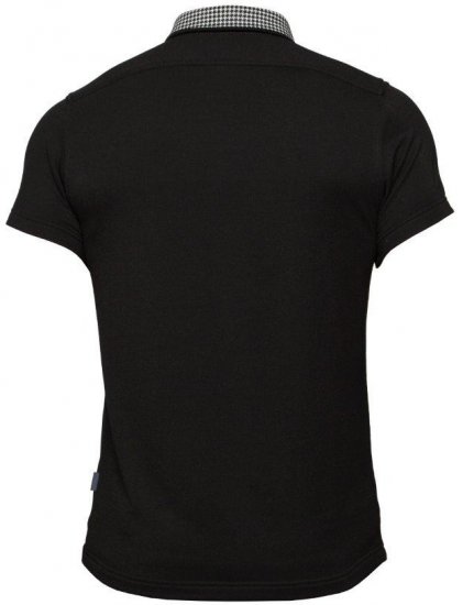 Mish Mash Hound Black - Polo- & piqueskjorter - Poloskjorte i store størrelser - 2XL-8XL
