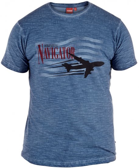 D555 Navigator T-shirt - T-skjorter - Store T-skjorter - 2XL-14XL