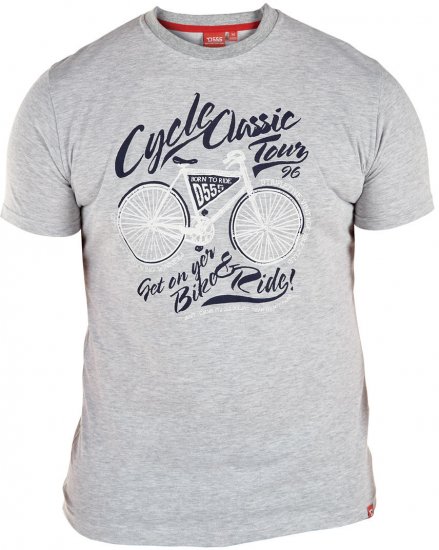 D555 Vincent Tee+Shirt - Skjorter - Store skjorter - 2XL-8XL