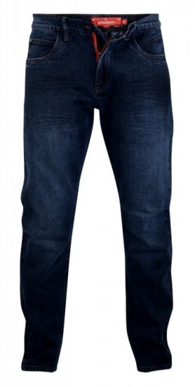 D555 Jimmy Tapered Leg Stretch Jeans - Jeans og Bukser - Store Bukser og Store Jeans