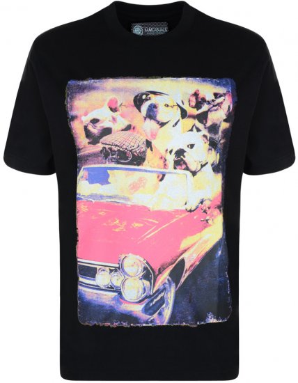 Kam Jeans Dog T-shirt - T-skjorter - Store T-skjorter - 2XL-14XL