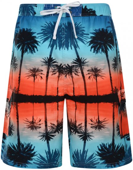 Kam Jeans Palm Swim Short - Undertøy & Badetøy - Undertøy store størrelser 