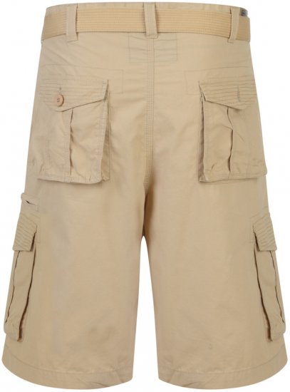 Kam Jeans Belted Cargo Shorts Stone - Shorts - Store shorts - W40-W60