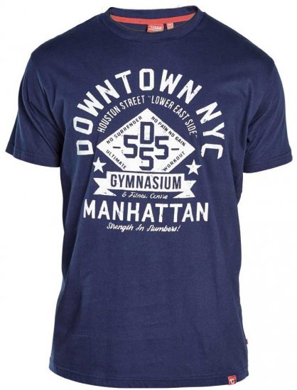 D555 TRUMAN Long Sleeve Shirt & T-shirt Combo - Skjorter - Store skjorter - 2XL-8XL