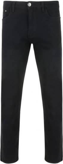 Kam Jeans Alba 5-pocket Stretch Chinos Black - Jeans og Bukser - Store Bukser og Store Jeans
