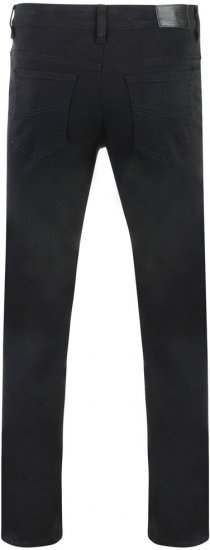 Kam Jeans Alba 5-pocket Stretch Chinos Black TALL SIZES - HERREKLÆR MT-6XLT - Klær for høye menn
