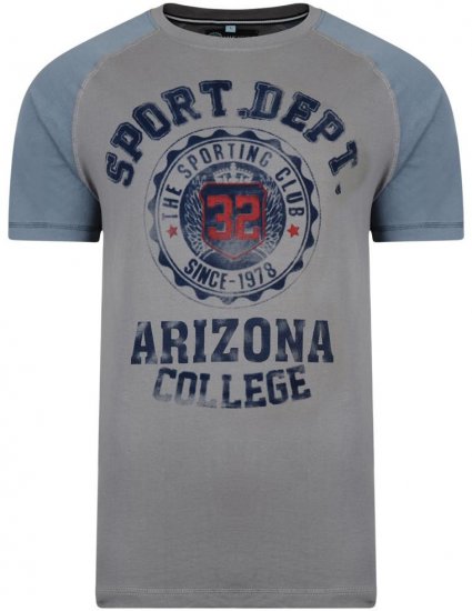 Kam Jeans Arizona College Tee - T-skjorter - Store T-skjorter - 2XL-8XL