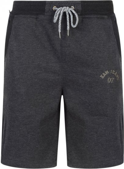 Kam Jeans Sweat Jog Shorts Charcoal - Shorts - Store shorts - W40-W60