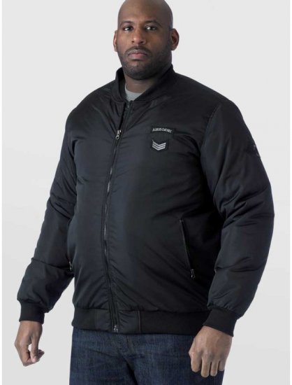 D555 Pedro Bomber Jacket Black - Jakker - Store jakker - 2XL-12XL