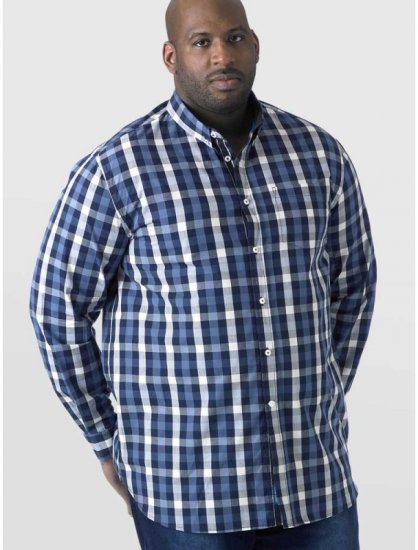 D555 Webber LS Shirt - Skjorter - Store skjorter - 2XL-8XL