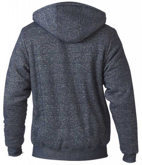 D555 Hulk Fur Lined Zipper Hood Navy - Gensere og hettegensere - Store hettegensere - 2XL-14XL