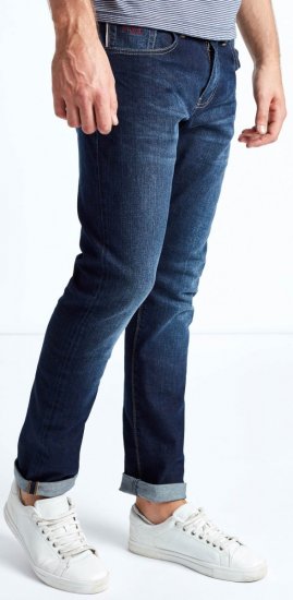 Mish Mash Lot XX Dark Stretch Straight Fit - Jeans og bukser - Store Bukser og Store Jeans