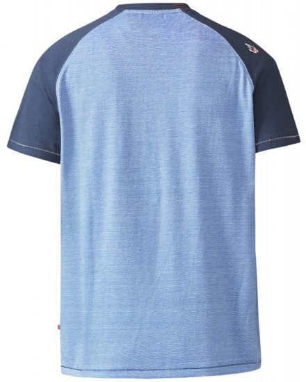 D555 Gunner T-shirt Blue - T-skjorter - Store T-skjorter - 2XL-14XL