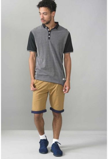 D555 Cecil Polo Black - Polo- & piqueskjorter - Poloskjorte i store størrelser - 2XL-8XL