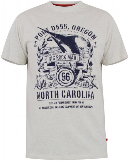 D555 Genoa Short Sleeve Shirt & T-shirt Combo - Skjorter - Store skjorter - 2XL-8XL