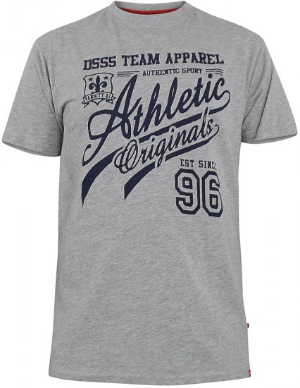 D555 Liberty Short Sleeve Shirt & T-shirt Combo - Skjorter - Store skjorter - 2XL-8XL