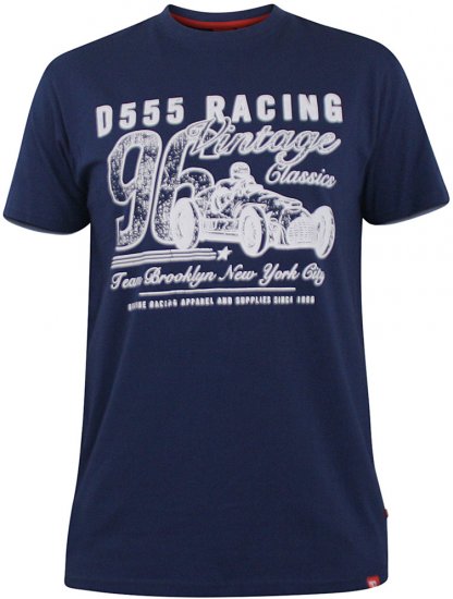 D555 Hadwin Short Sleeve Shirt & T-shirt Combo - Skjorter - Store skjorter - 2XL-8XL