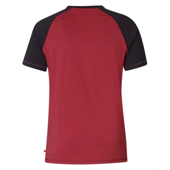 D555 Jarvis T-shirt Red - T-skjorter - Store T-skjorter - 2XL-14XL