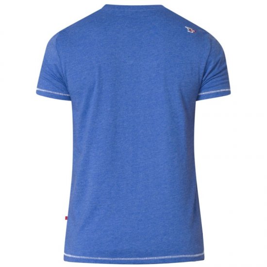 D555 Kansas T-shirt Blue - T-skjorter - Store T-skjorter - 2XL-14XL