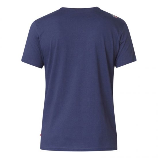D555 Kenton T-shirt Navy - T-skjorter - Store T-skjorter - 2XL-14XL