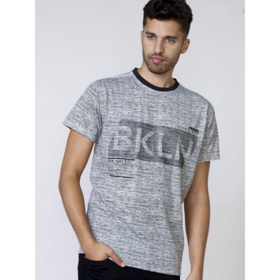 D555 NewYork Brooklyn T-shirt Black - T-skjorter - Store T-skjorter - 2XL-14XL