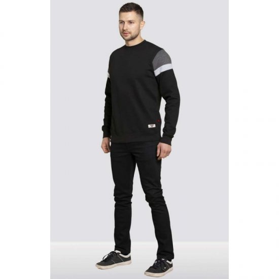 D555 Clermont Sweatshirt Black - Gensere og hettegensere - Store hettegensere - 2XL-14XL