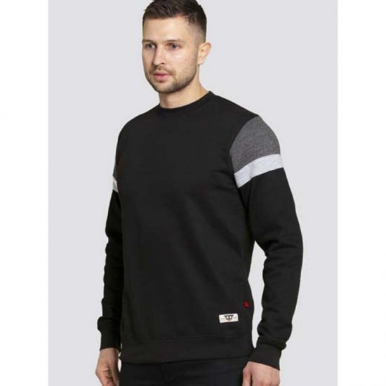 D555 Clermont Sweatshirt Black - Gensere og hettegensere - Store hettegensere - 2XL-14XL