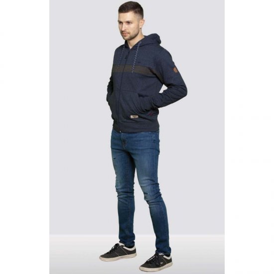 D555 Louisiana Hoodie Navy - Gensere og hettegensere - Store hettegensere - 2XL-14XL