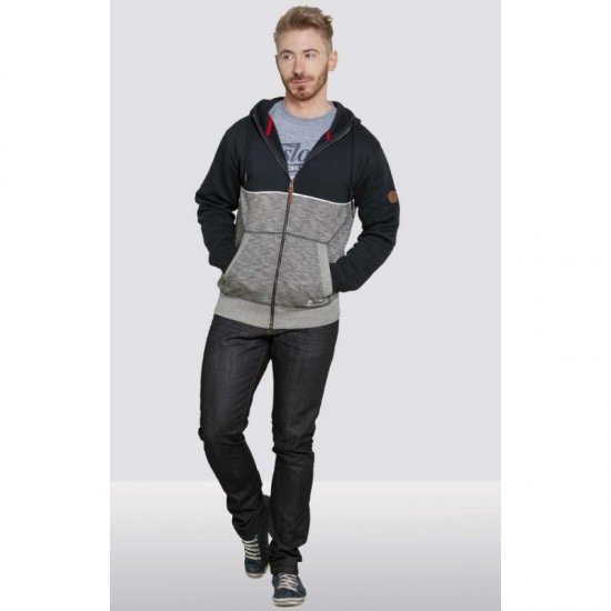 D555 Lamarsh Hoodie Navy - Gensere og hettegensere - Store hettegensere - 2XL-14XL