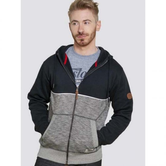 D555 Lamarsh Hoodie Navy - Gensere og hettegensere - Store hettegensere - 2XL-14XL