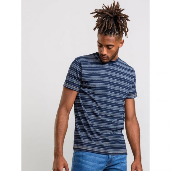 D555 Caspian T-shirt Navy - T-skjorter - Store T-skjorter - 2XL-14XL