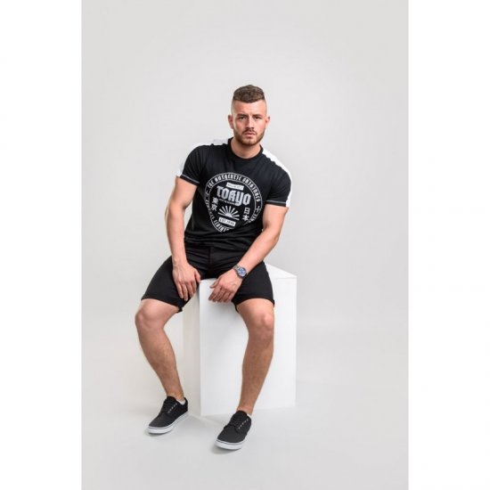 D555 Walton T-shirt Black - T-skjorter - Store T-skjorter - 2XL-14XL