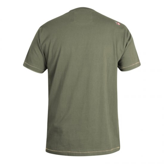 D555 Stanley T-shirt Khaki - T-skjorter - Store T-skjorter - 2XL-14XL