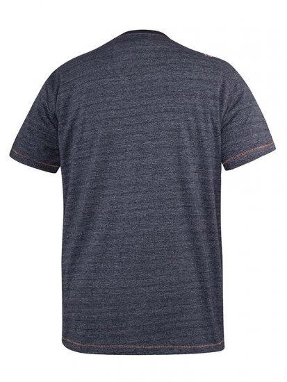 D555 Cairns Navy Fine Stripe Colorado Printed T-Shirt - T-skjorter - Store T-skjorter - 2XL-14XL