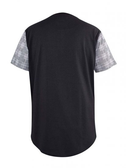 D555 Vista Couture Cut And Sew Curved Hem T-Shirt - T-skjorter - Store T-skjorter - 2XL-14XL