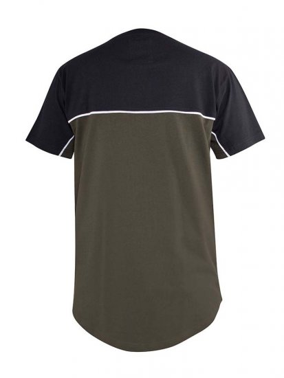 D555 Buckland Couture Cut And Sew Curved Hem T-Shirt - T-skjorter - Store T-skjorter - 2XL-14XL