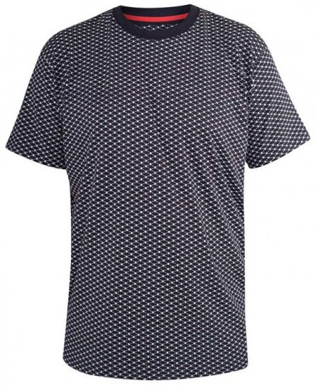 D555 Canton T-shirt Navy - T-skjorter - Store T-skjorter - 2XL-14XL