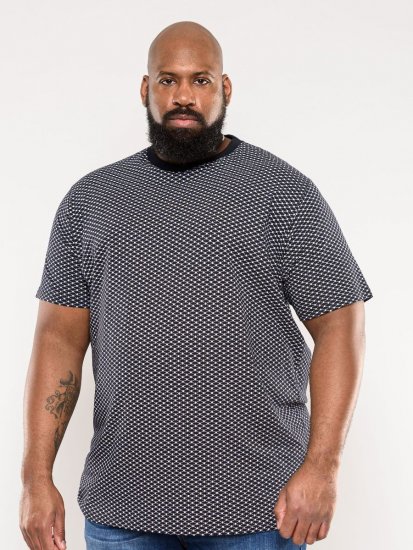 D555 Canton T-shirt Navy - T-skjorter - Store T-skjorter - 2XL-14XL