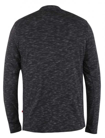 D555 Lavenham Long Sleeve Slub Grandad T-shirt - T-skjorter - Store T-skjorter - 2XL-14XL