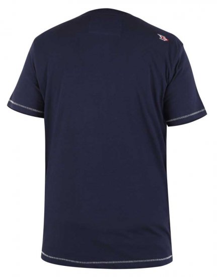 D555 Ashburton Printed T-Shirt - T-skjorter - Store T-skjorter - 2XL-14XL
