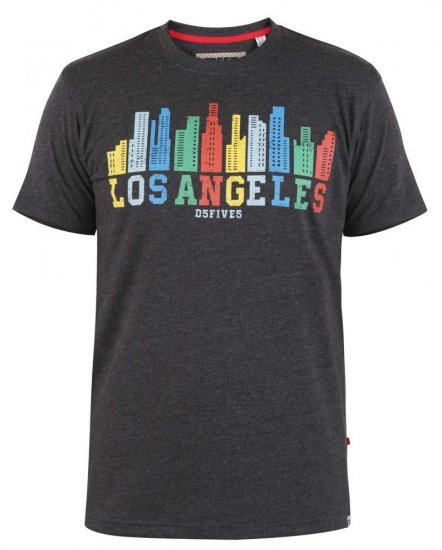 D555 Hemford Printed T-Shirt - T-skjorter - Store T-skjorter - 2XL-14XL
