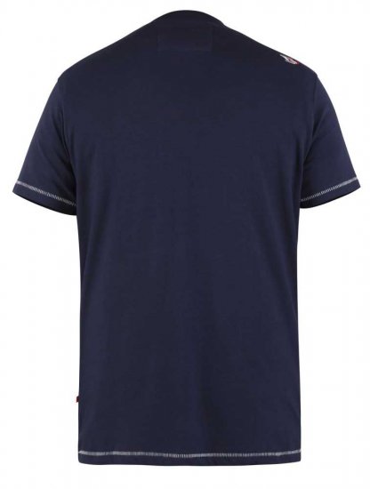 D555 Axbridge Motorbike Printed T-Shirt - T-skjorter - Store T-skjorter - 2XL-14XL