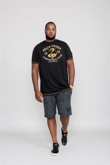 D555 WOOTON Printed T-Shirt - T-skjorter - Store T-skjorter - 2XL-14XL