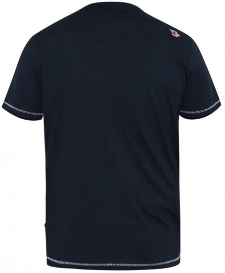 D555 DENTON Motorbike Printed T-Shirt - T-skjorter - Store T-skjorter - 2XL-14XL
