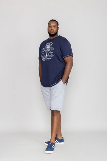 D555 CANTERBURY Printed T-Shirt - T-skjorter - Store T-skjorter - 2XL-14XL
