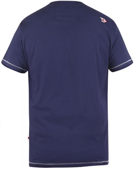 D555 CANTERBURY Printed T-Shirt - T-skjorter - Store T-skjorter - 2XL-14XL