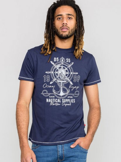 D555 CANTERBURY Printed T-Shirt - T-skjorter - Store T-skjorter - 2XL-14XL